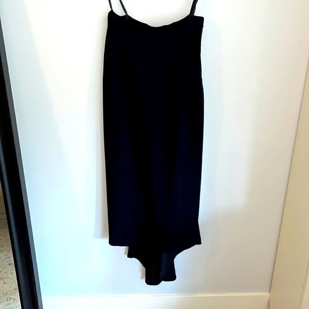 Vintage Louis Feraud black maxi skirt